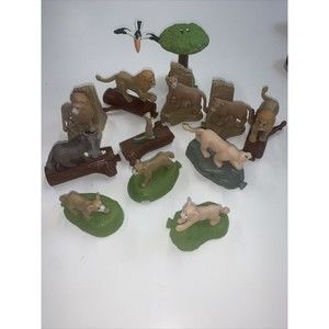 Disney The Lion King lot 12 Figures Toys Pc McDonald 2019 EUC